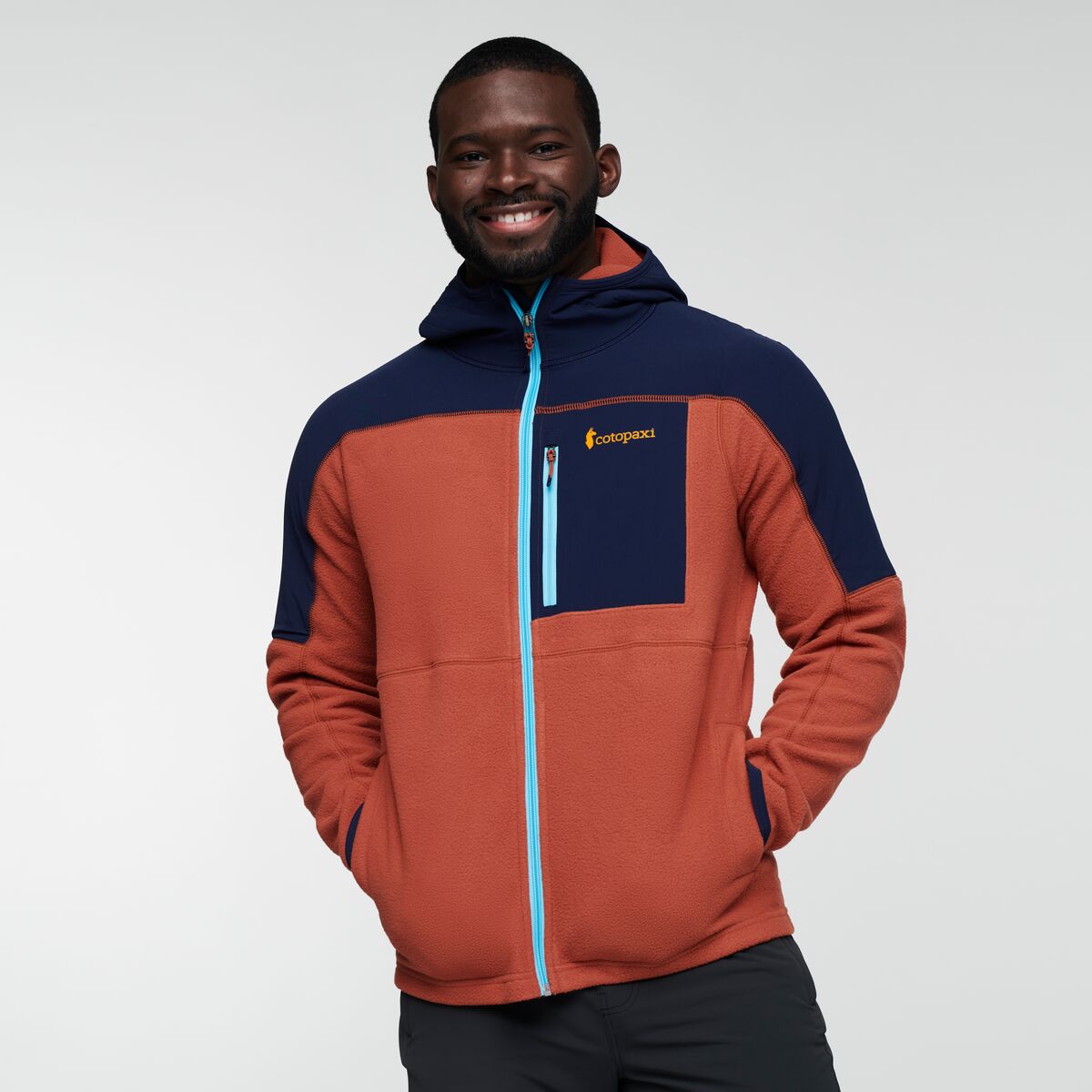 Abrazo Hooded Full Zip Fleece Jacket Men's