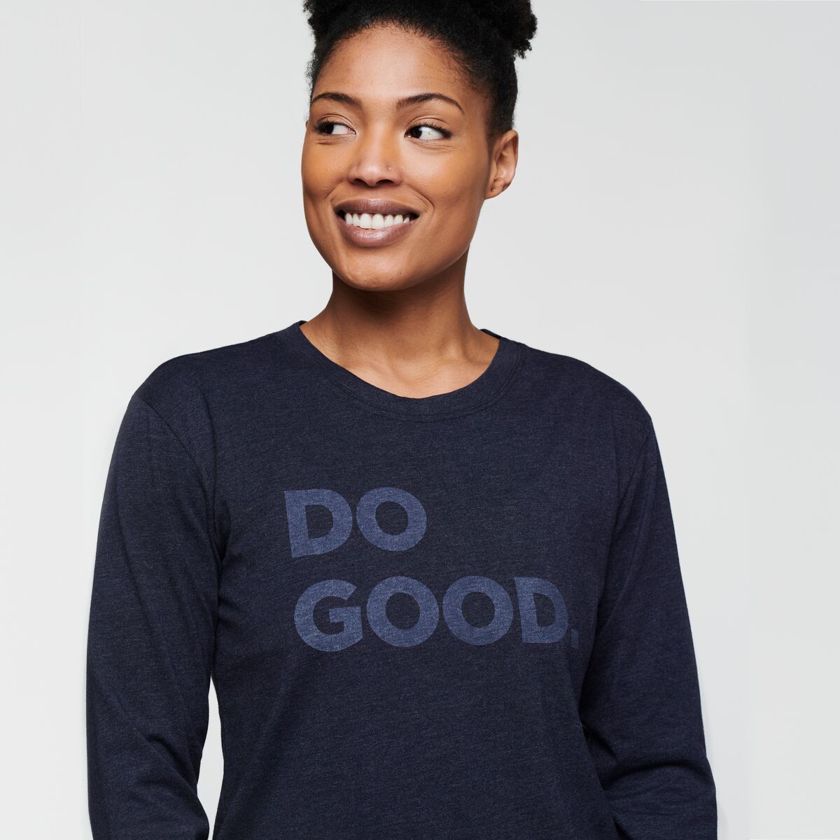 Do Good Long Sleeve T Shirt Women's - Image 18