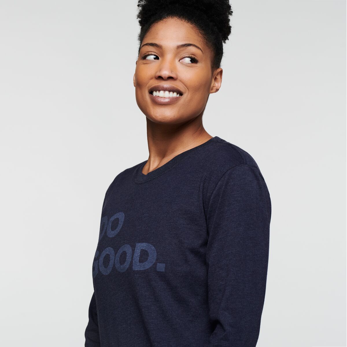 Do Good Long Sleeve T Shirt Women's - Image 19