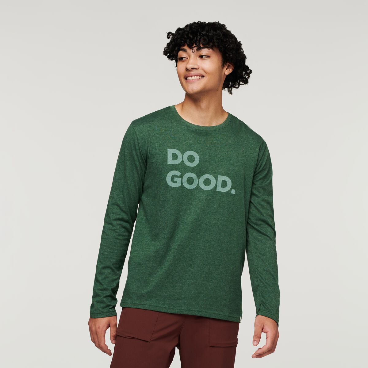 Do Good Long Sleeve T Shirt Men's - Image 6