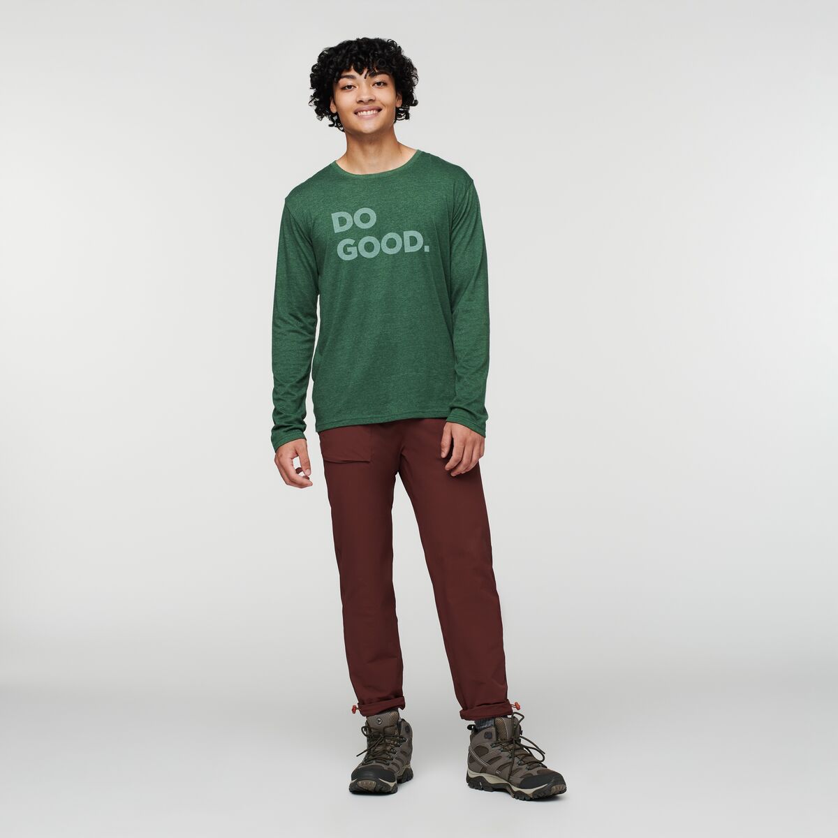 Do Good Long Sleeve T Shirt Men's - Image 7