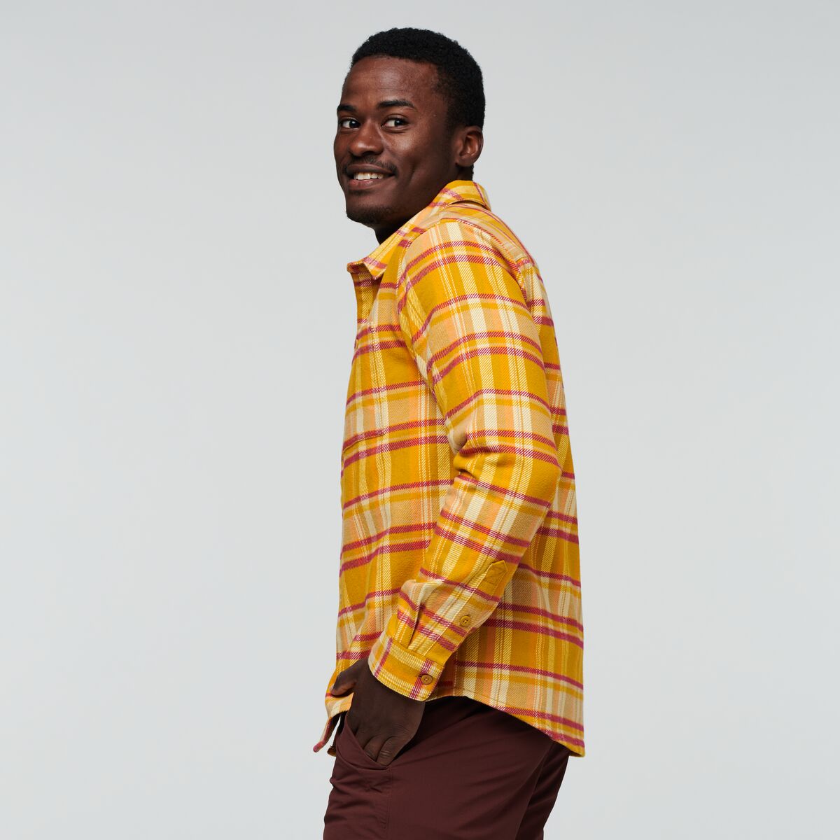 Mero Organic Flannel Shirt Men's - Image 3