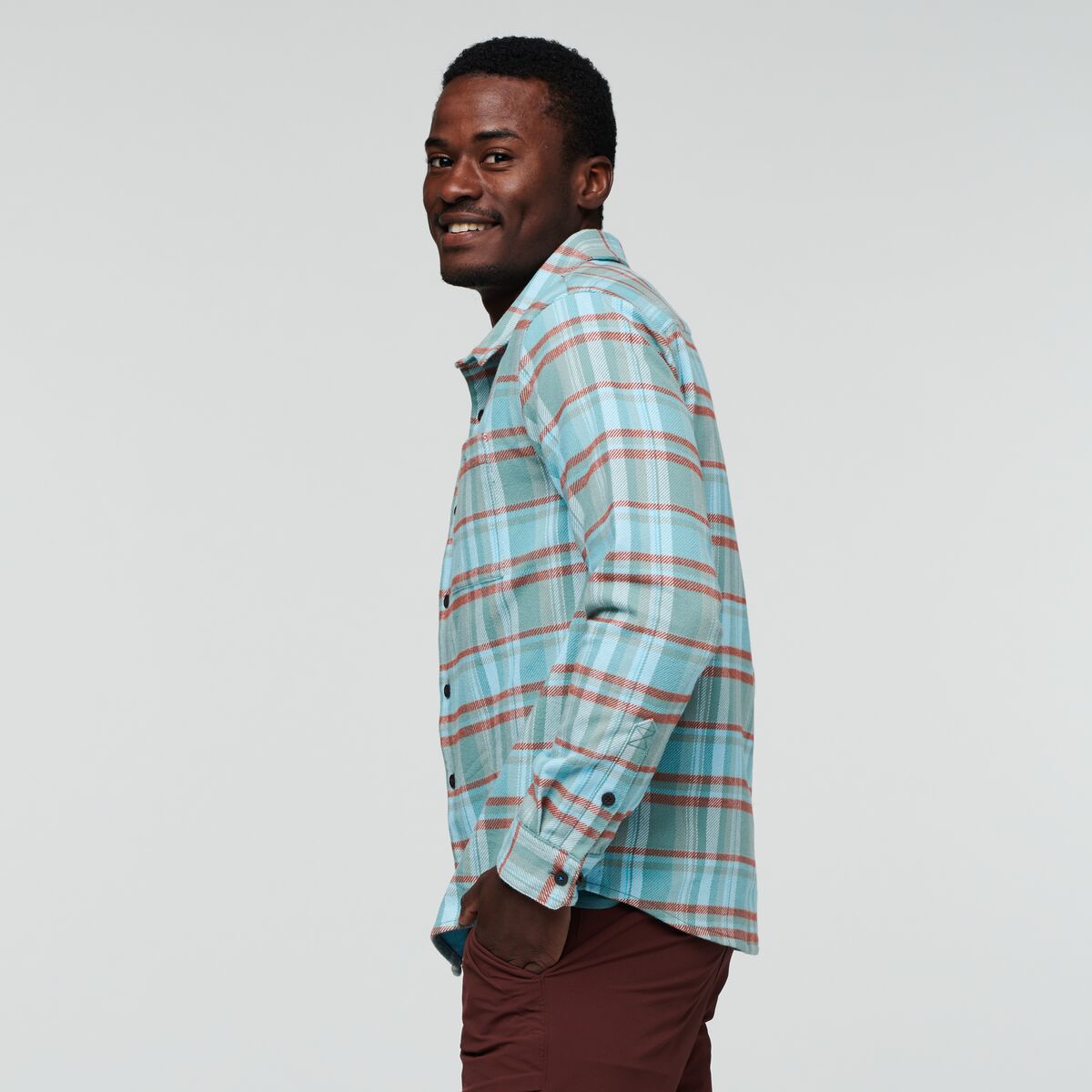 Mero Organic Flannel Shirt Men's - Image 3