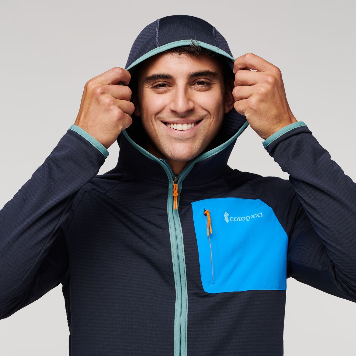 Otero Fleece Full Zip Hooded Jacket Men's - Image 16