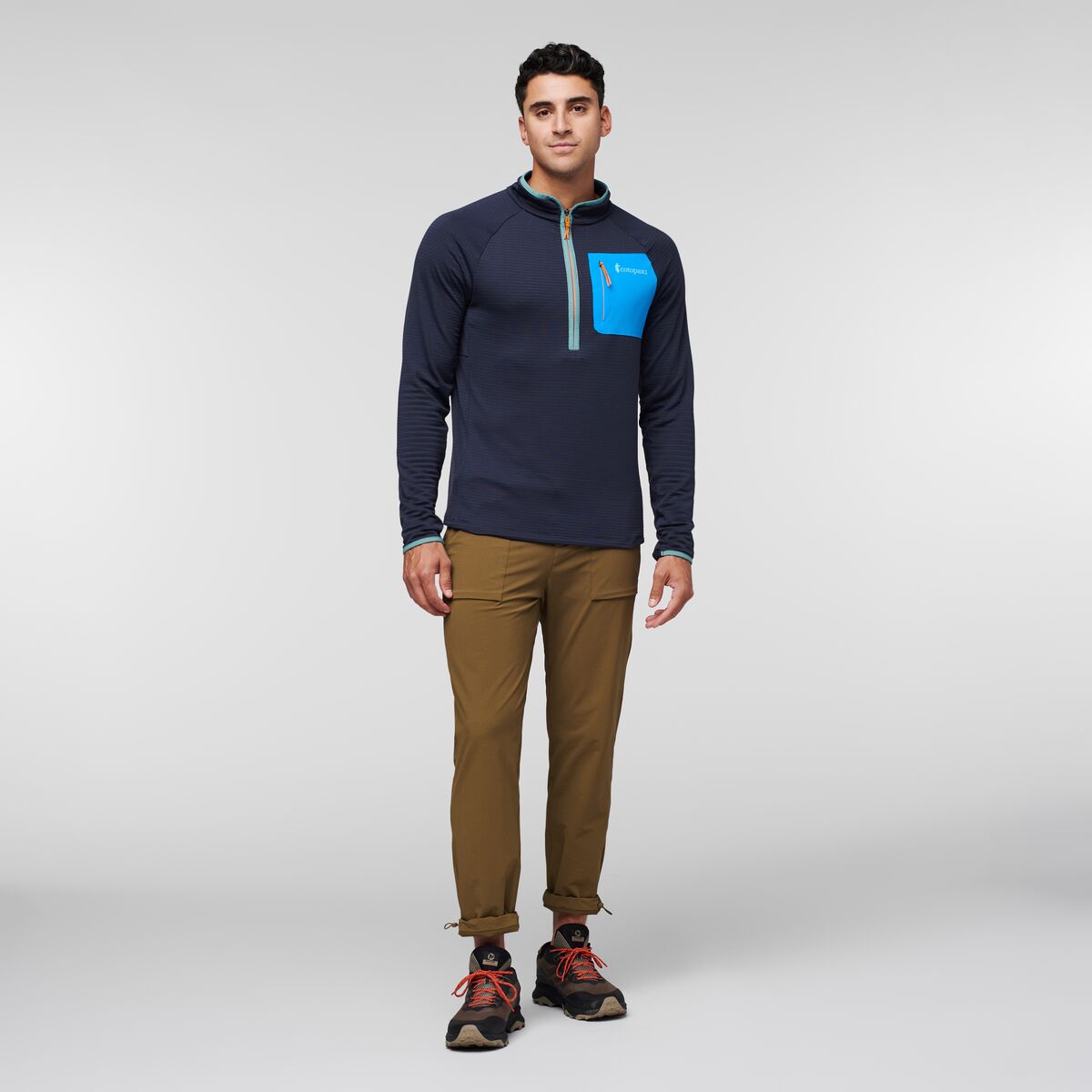 Alternative view of Otero Fleece Half Zip Pullover   Men's
