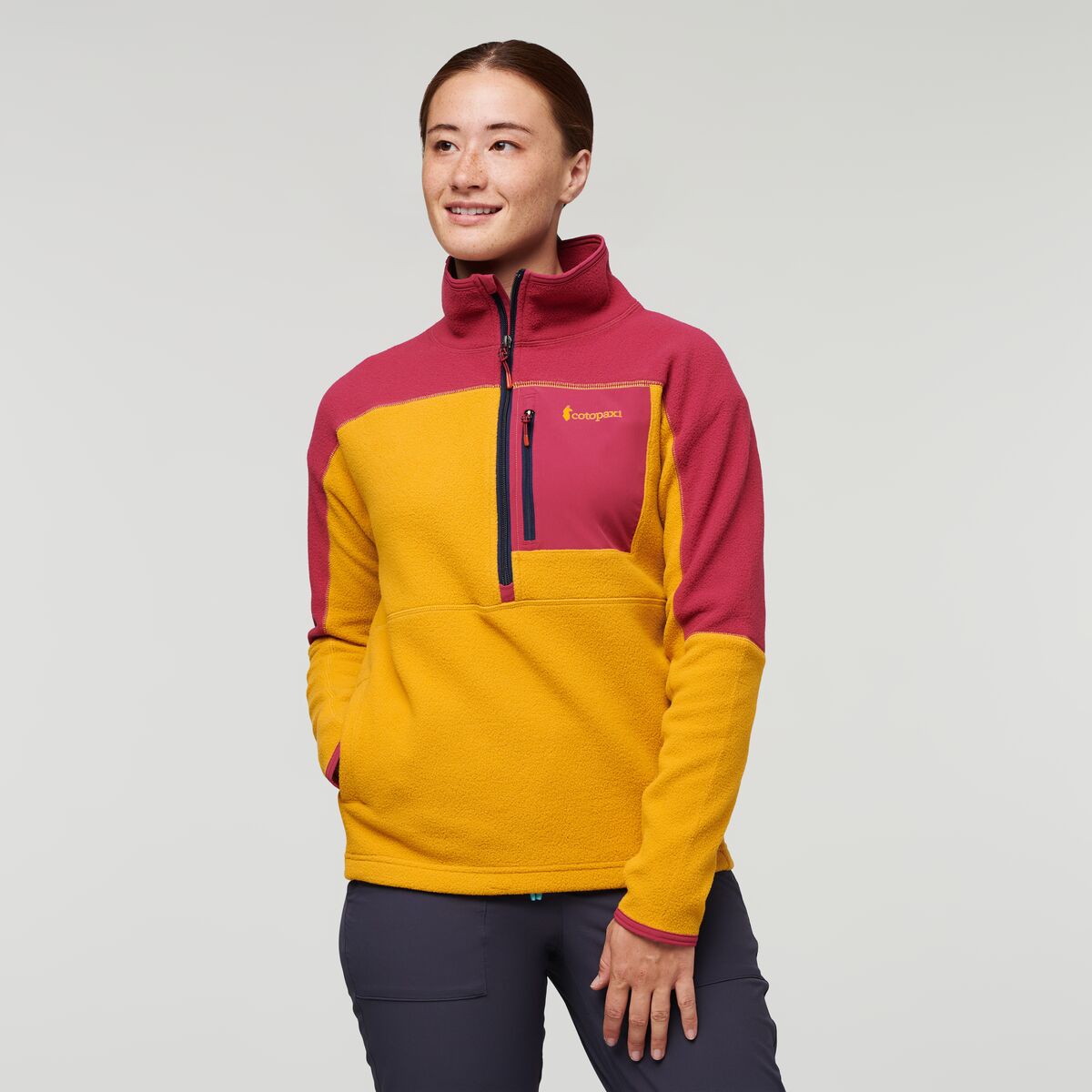 Abrazo Half Zip Fleece Jacket Women's