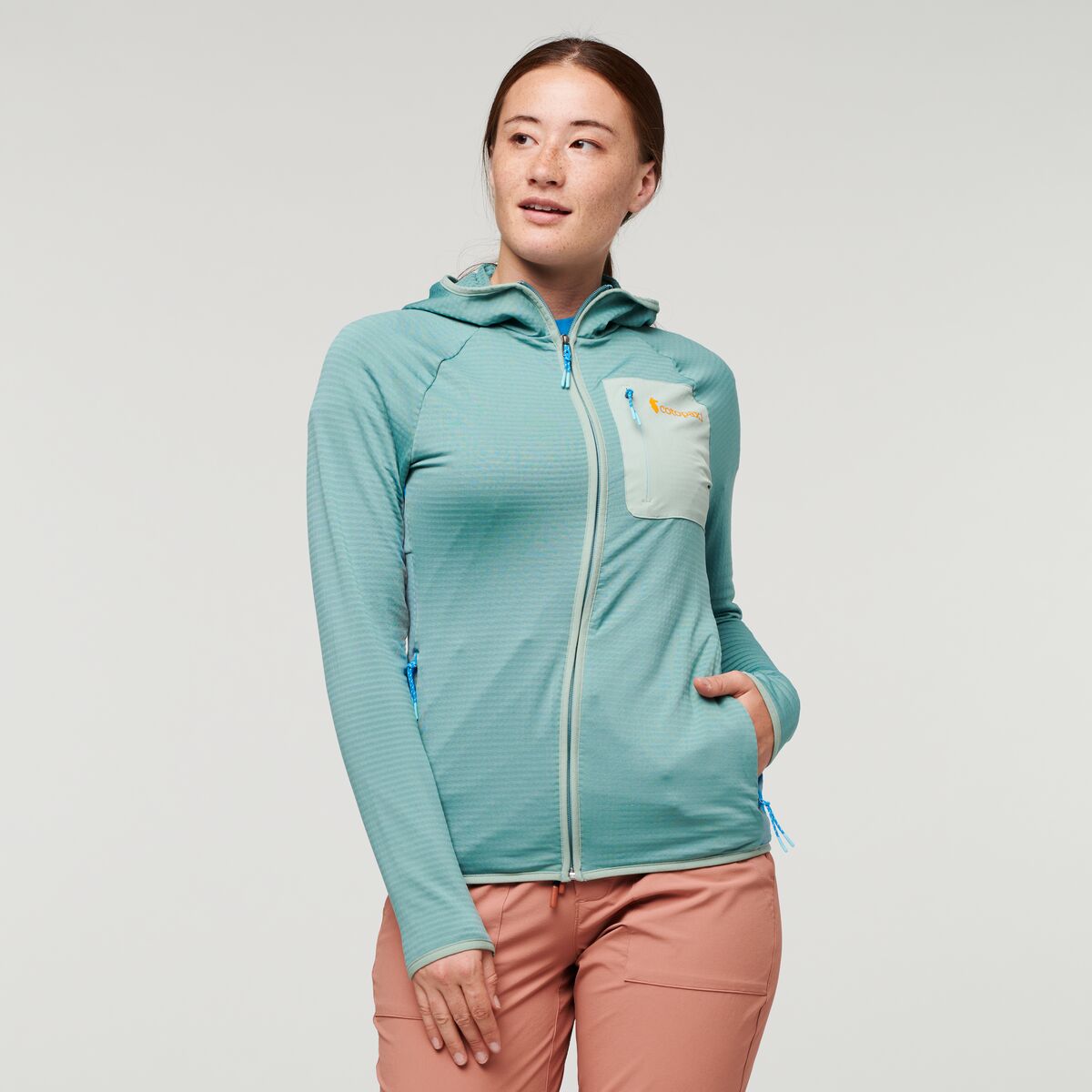 Otero Fleece Full Zip Hooded Jacket Women's - Image 15
