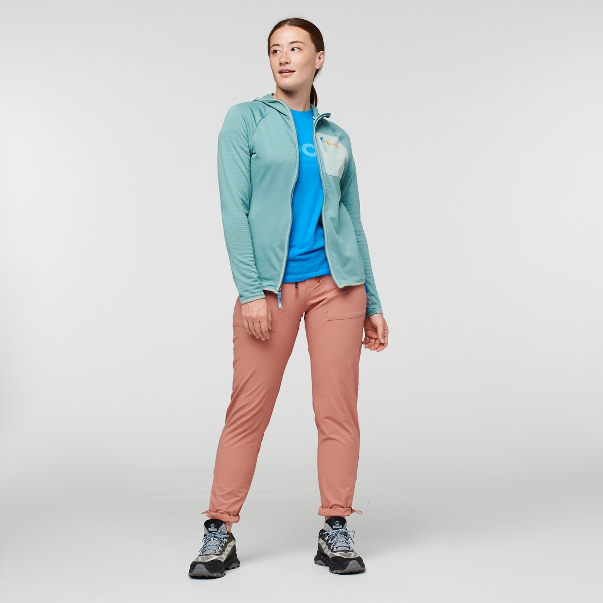 Otero Fleece Full Zip Hooded Jacket Women's - Image 16