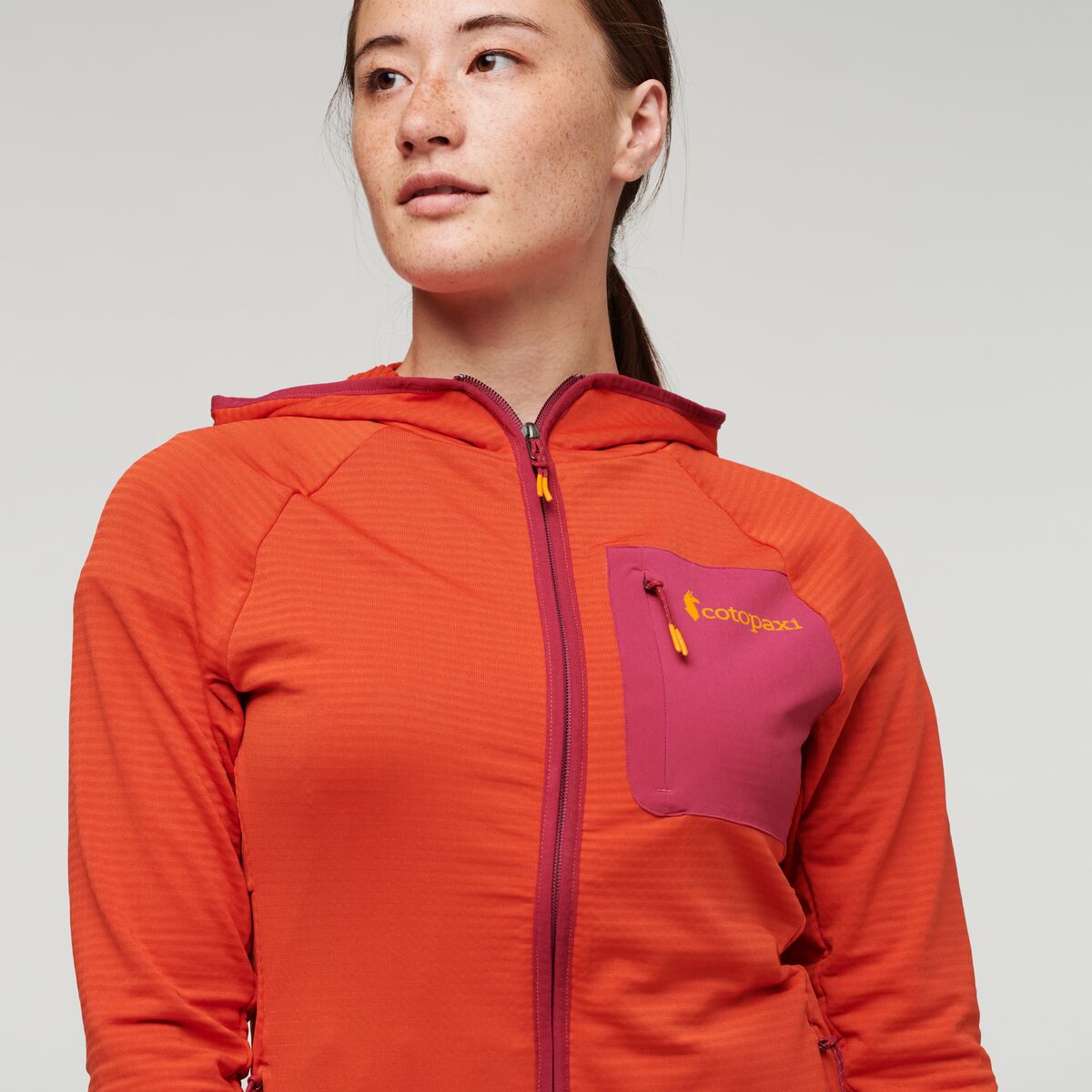 Otero Fleece Full Zip Hooded Jacket Women's - Image 13