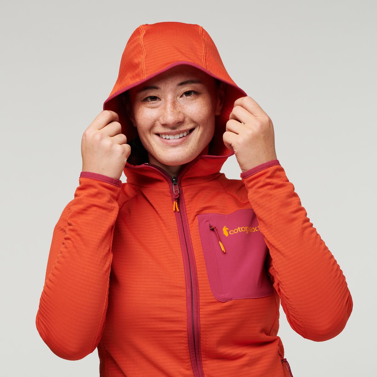 Otero Fleece Full Zip Hooded Jacket Women's - Image 12
