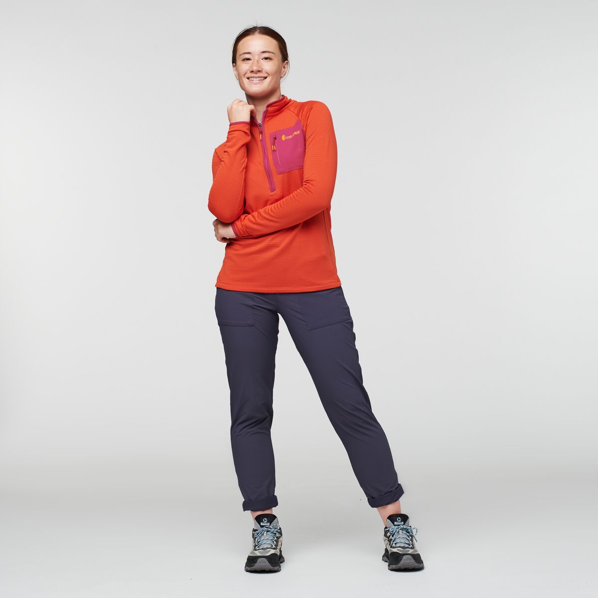 Alternative view of Otero Fleece Half Zip Pullover   Women's