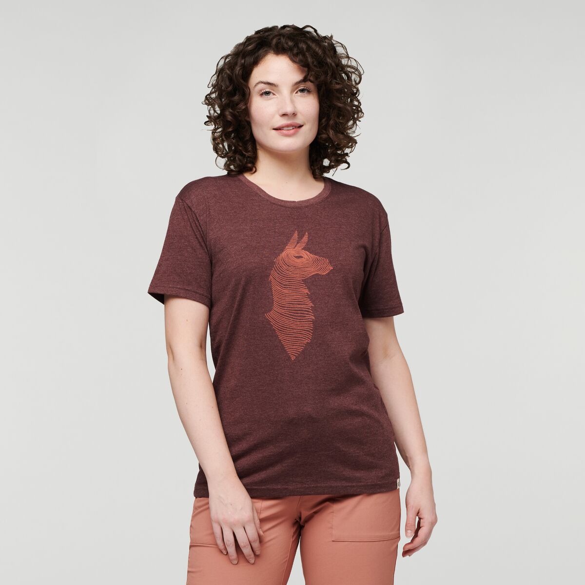 Topo Llama T Shirt Women's