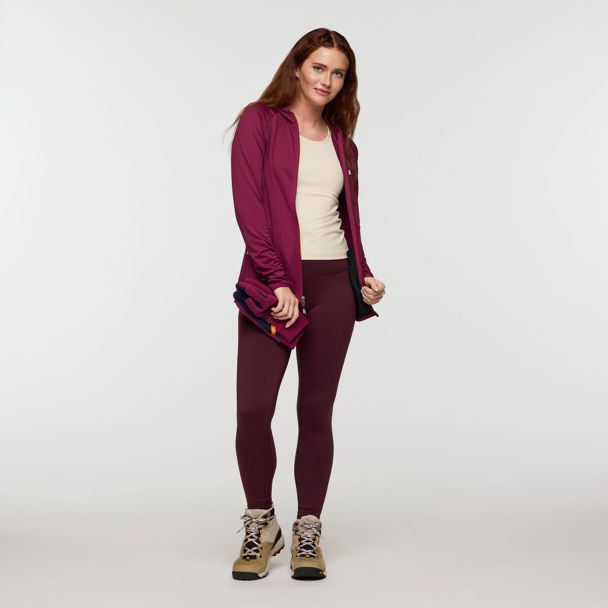 Otero Fleece Full Zip Hooded Jacket Women's - Image 10