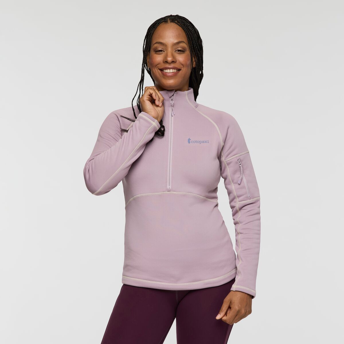 Tempa Fleece Half Zip Pullover Women's - Image 12