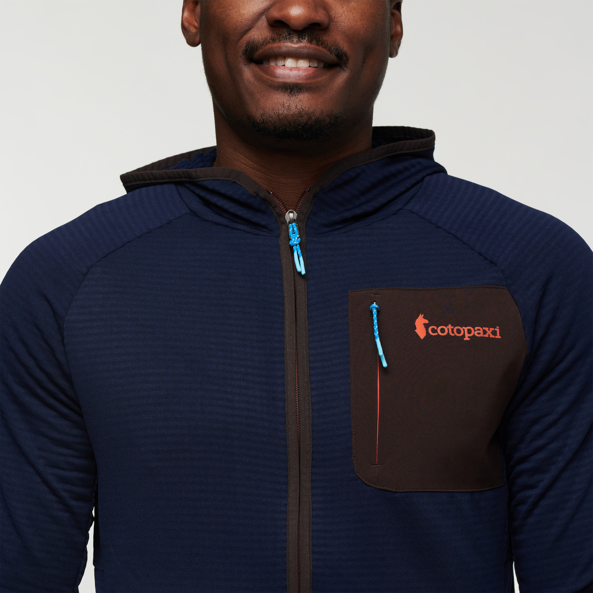 Otero Fleece Full Zip Hooded Jacket Men's - Image 5