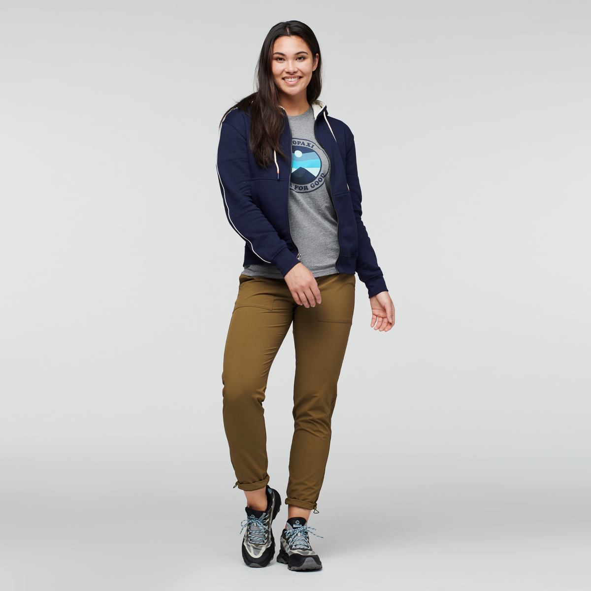 Alternative view of Do Good Full Zip Hoodie   Women's