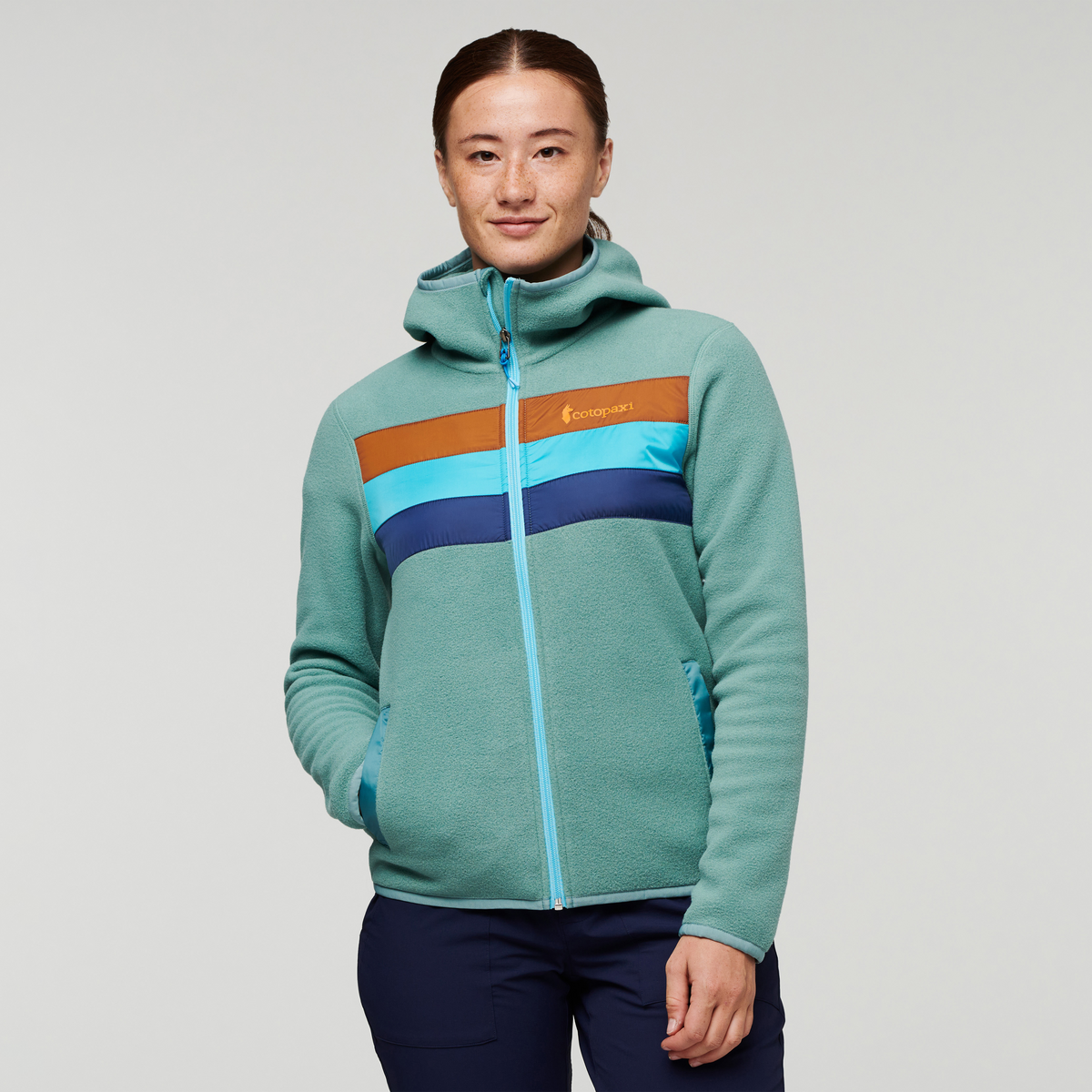 Teca Fleece Hooded Full Zip Jacket   Women's