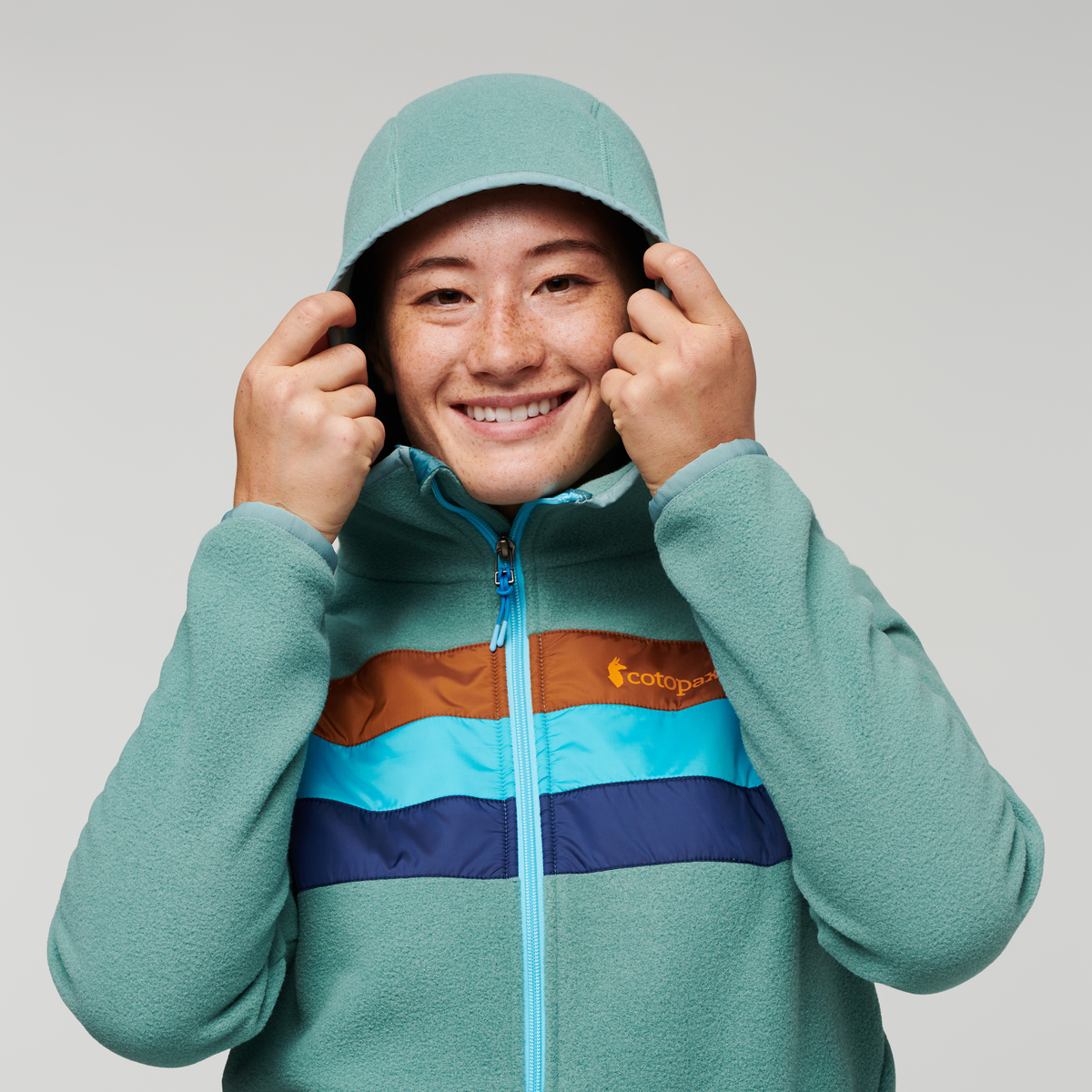 Teca Fleece Hooded Full Zip Jacket Women's - Image 5