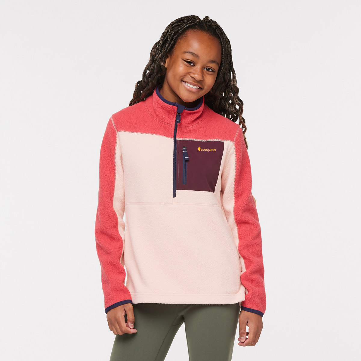 Abrazo Half Zip Fleece Jacket Kids'