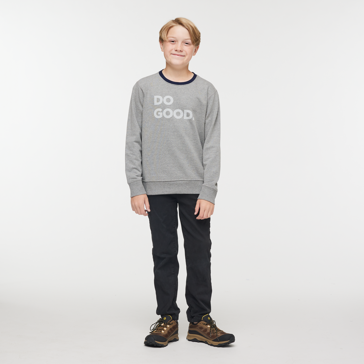 Alternative view of Do Good Crew Sweatshirt   Kids'
