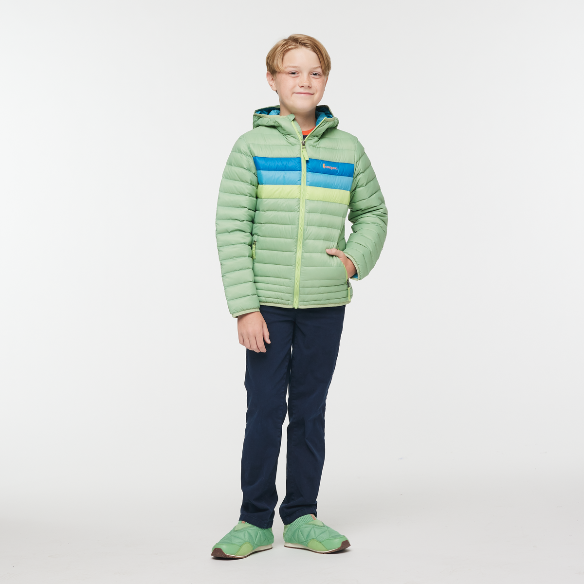 Fuego Hooded Down Jacket Kids' - Image 10