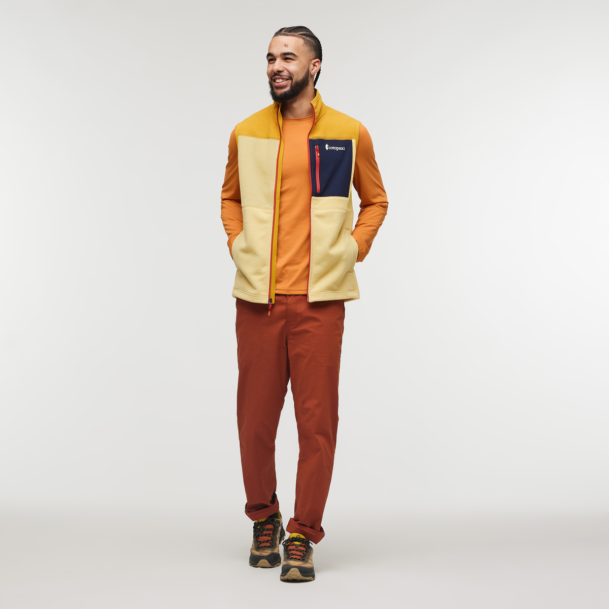 Alternative view of Abrazo Fleece Vest   Men's