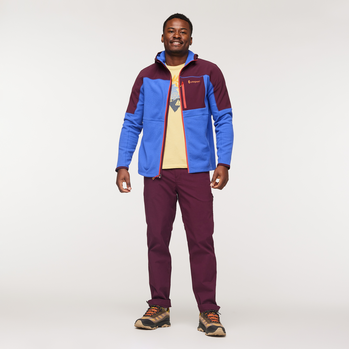 Abrazo Hooded Full Zip Fleece Jacket Men's - Image 22