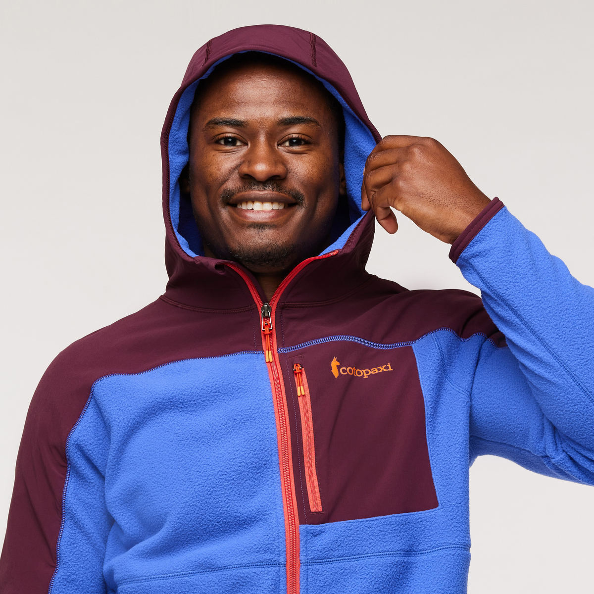 Abrazo Hooded Full Zip Fleece Jacket Men's - Image 25