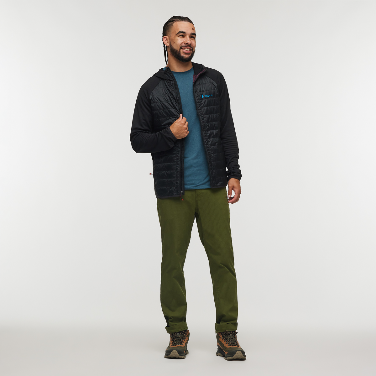 Capa Hybrid Insulated Hooded Jacket Men's - Image 26