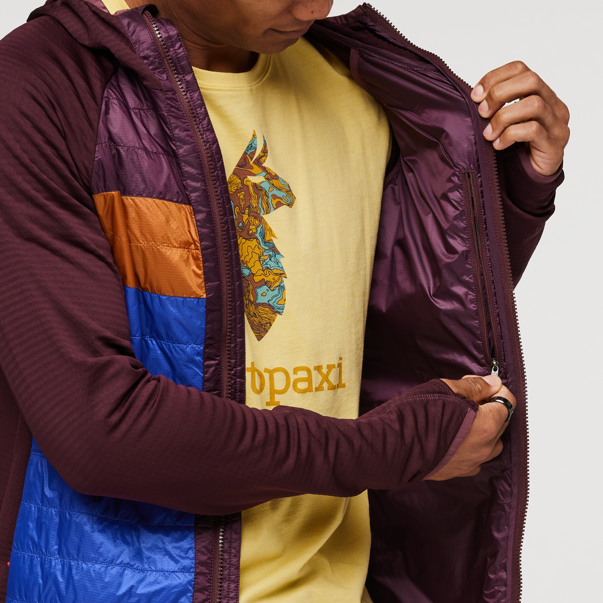 Capa Hybrid Insulated Hooded Jacket Men's - Image 26