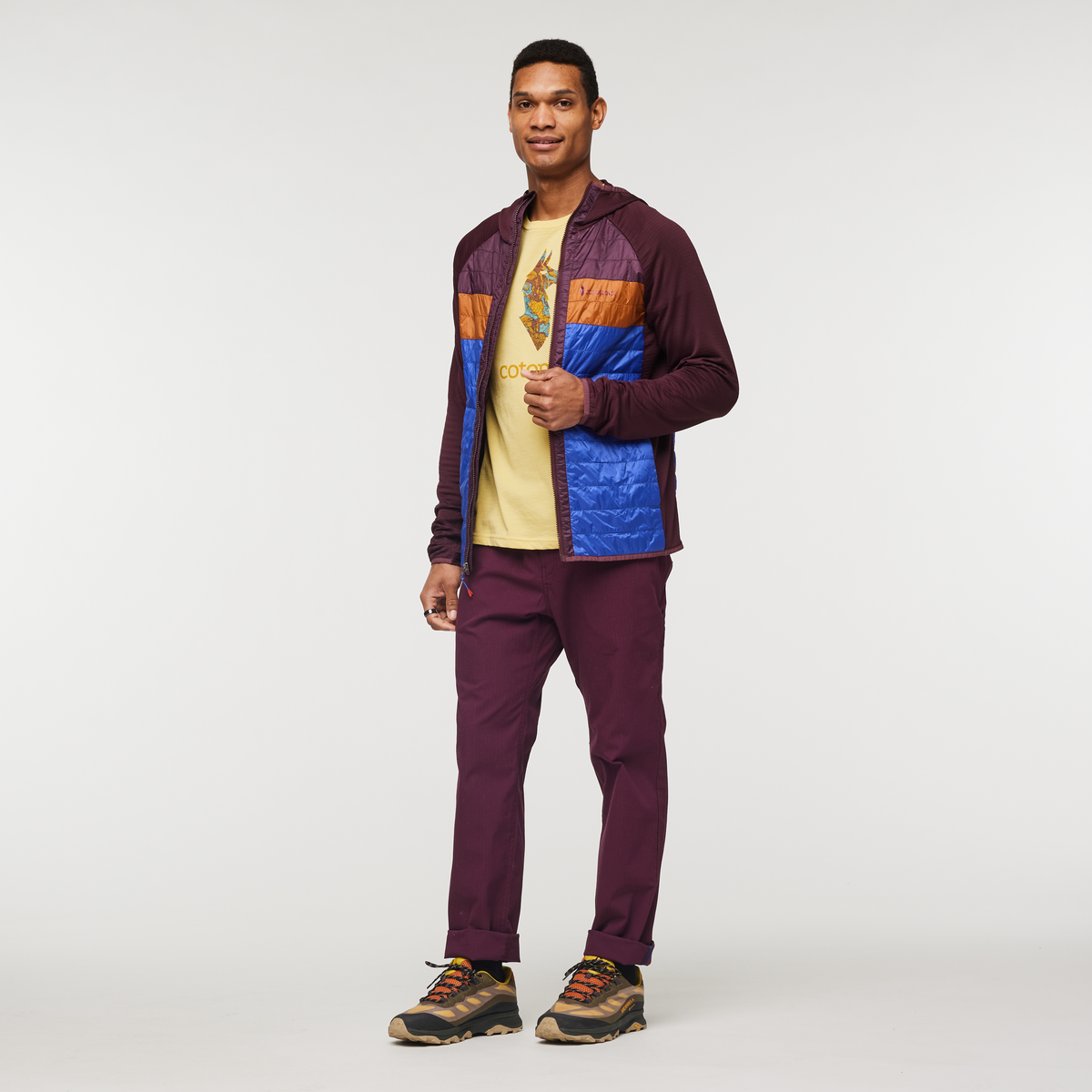 Capa Hybrid Insulated Hooded Jacket Men's - Image 20