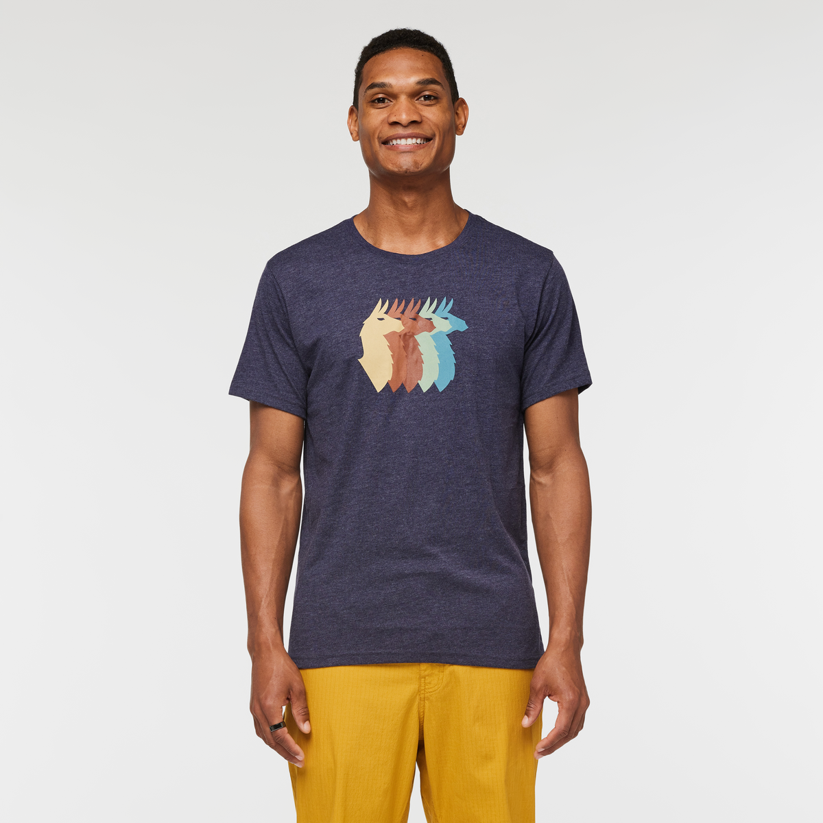 Llama Sequence T Shirt Men's