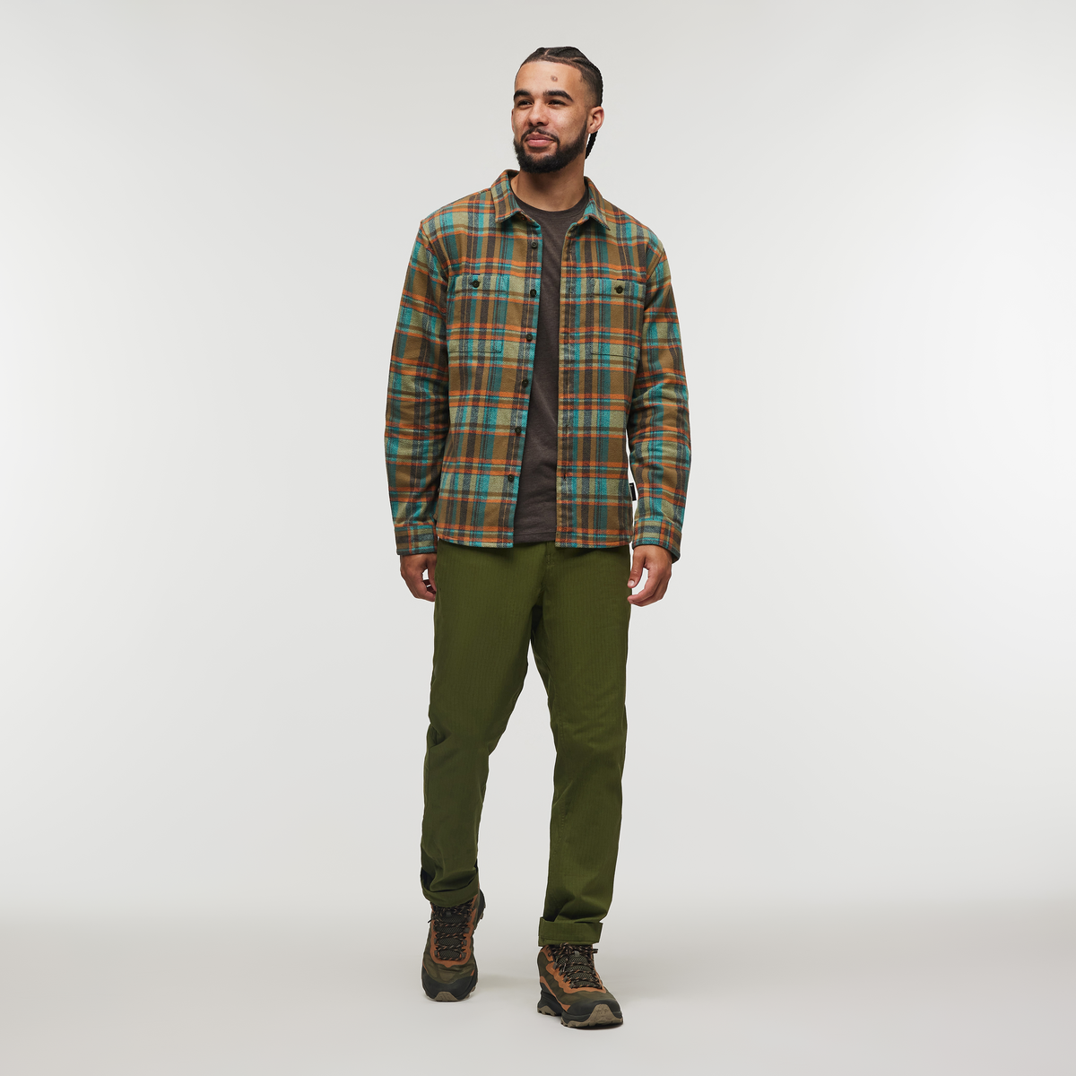 Mero Organic Flannel Shirt Men's - Image 17