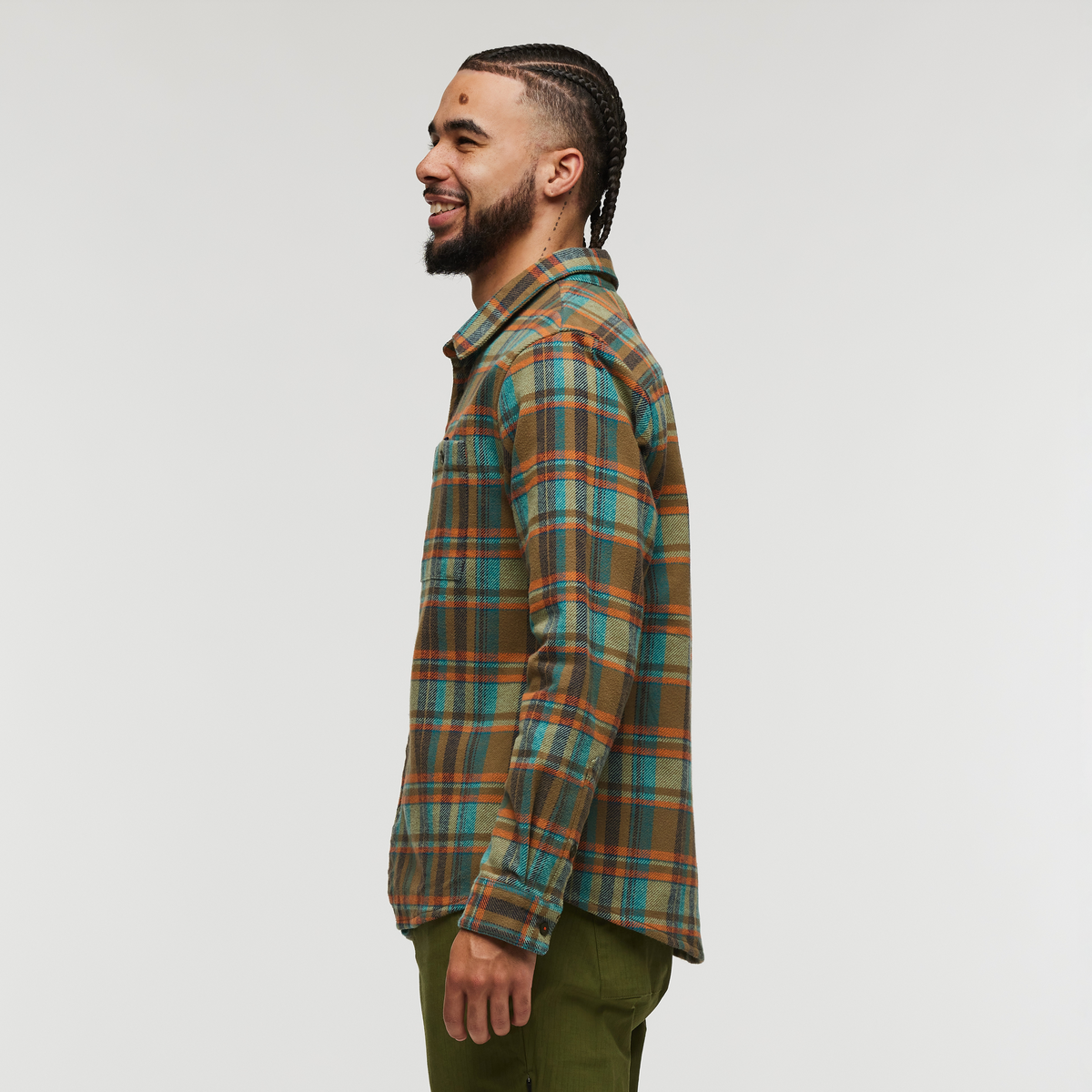 Mero Organic Flannel Shirt Men's - Image 18