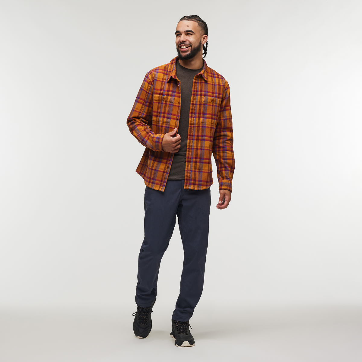 Mero Organic Flannel Shirt Men's - Image 23