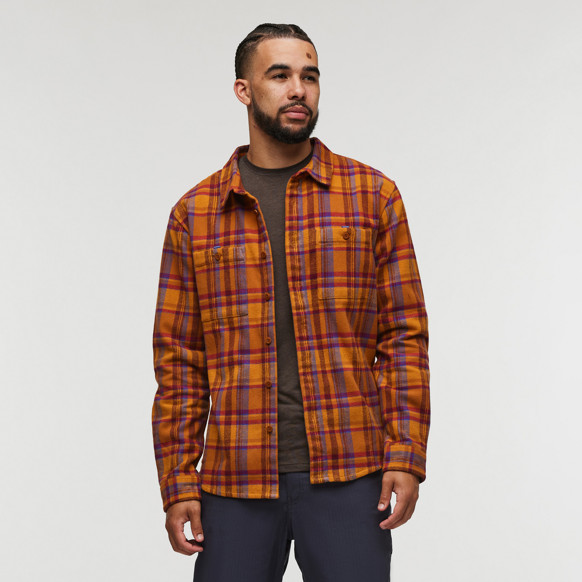 Mero Organic Flannel Shirt Men's - Image 22