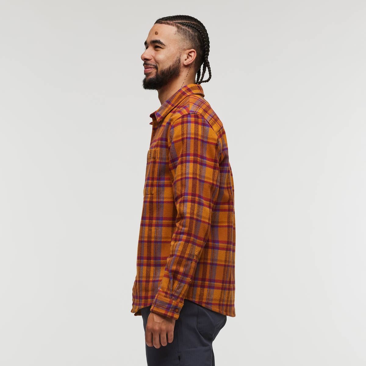 Mero Organic Flannel Shirt Men's - Image 24