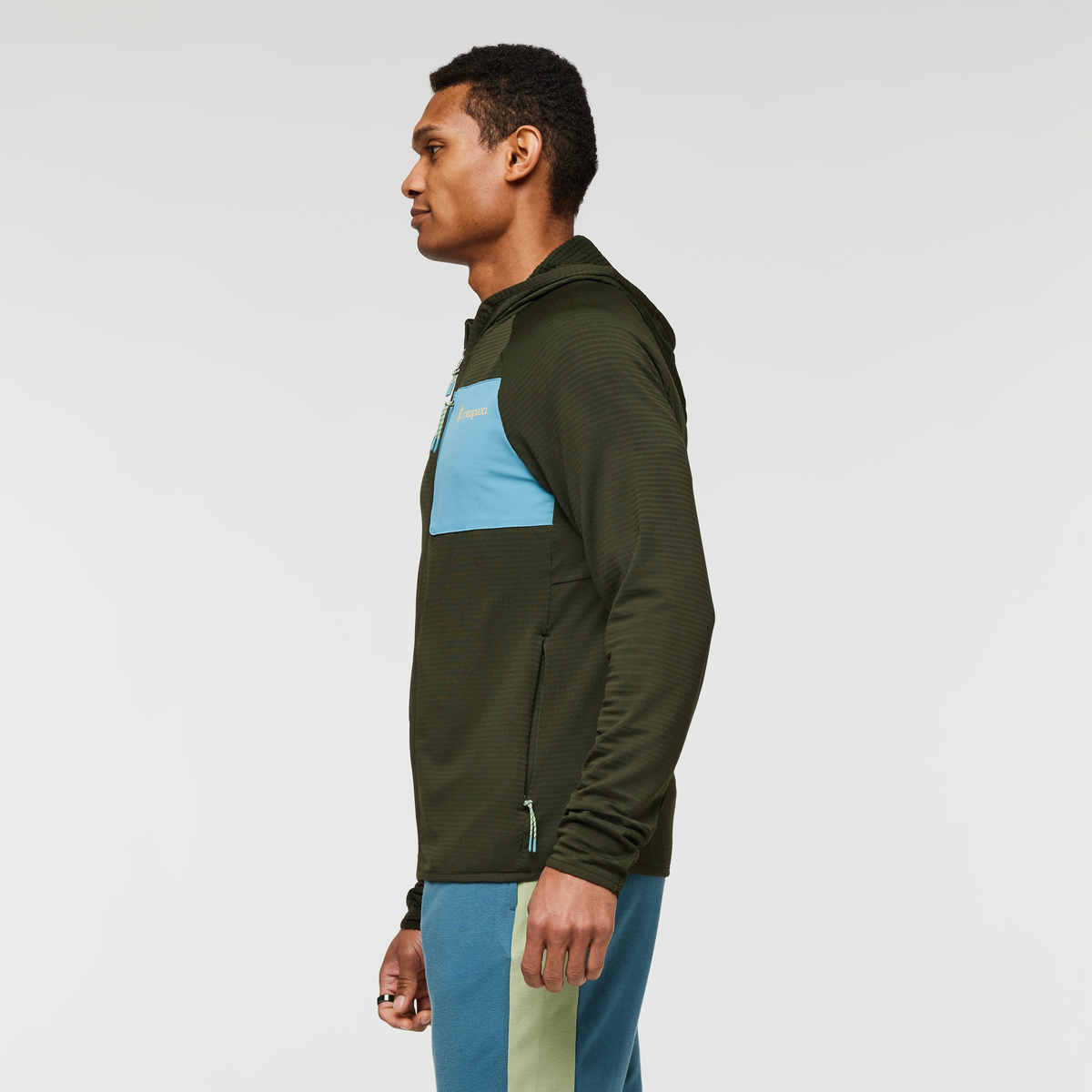 Otero Fleece Full Zip Hooded Jacket Men's - Image 8