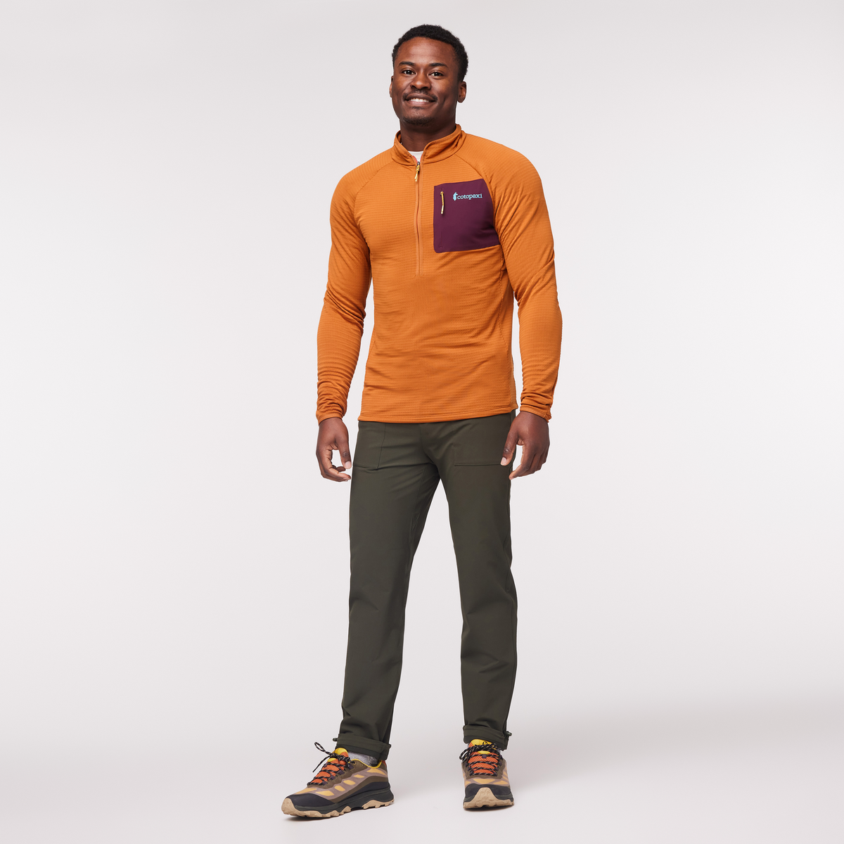 Otero Fleece Half Zip Pullover Men's - Image 15