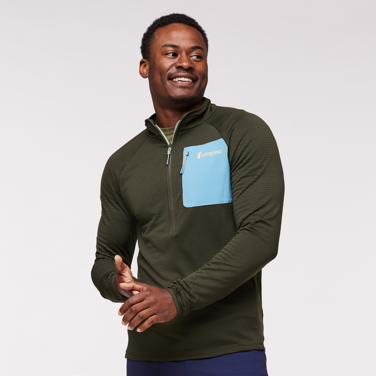 Otero Fleece Half Zip Pullover   Men's