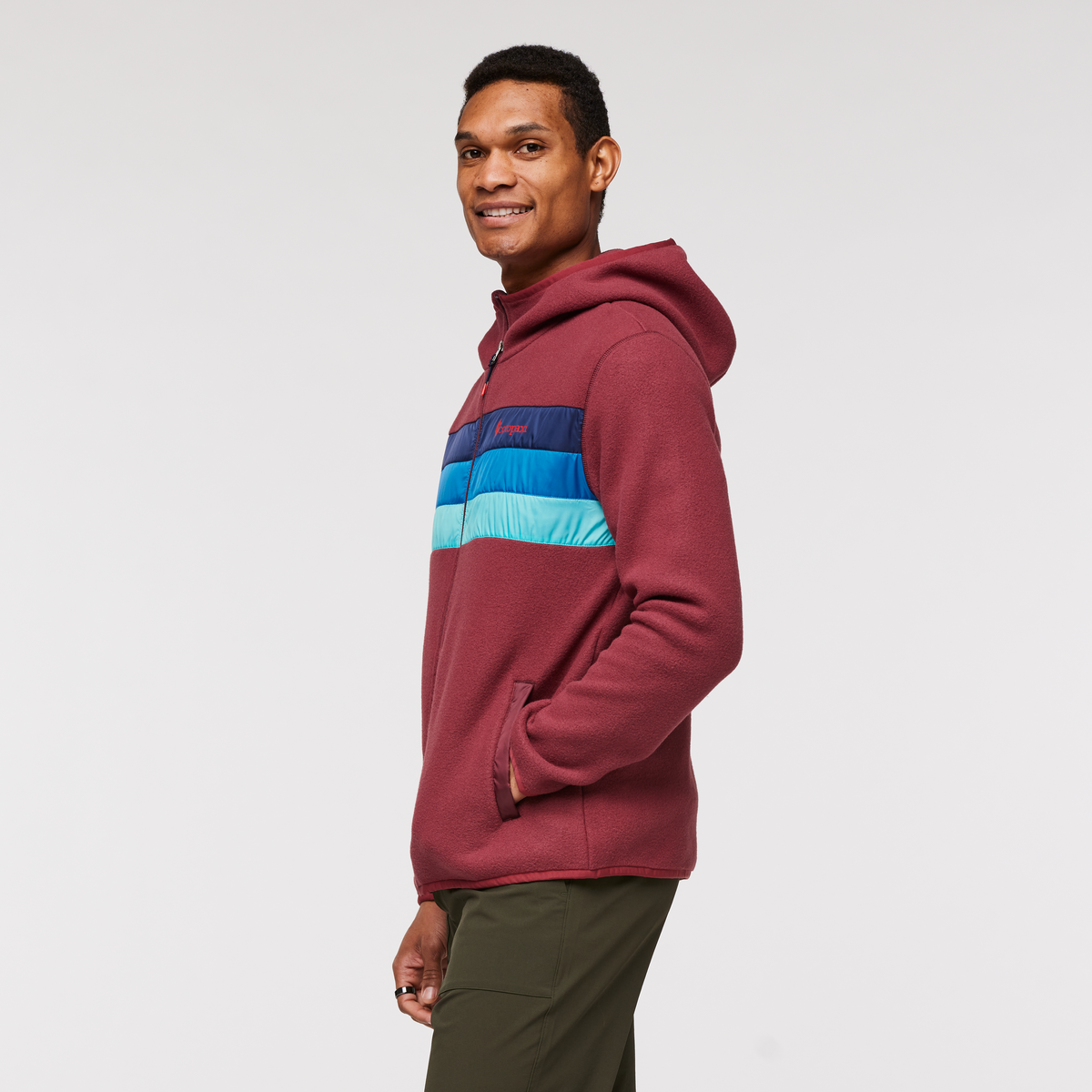 Teca Fleece Hooded Full Zip Jacket Men's - Image 10