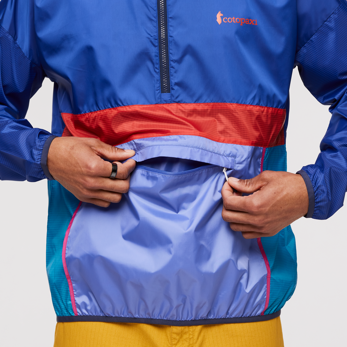 Teca Half Zip Windbreaker Men's - Image 7