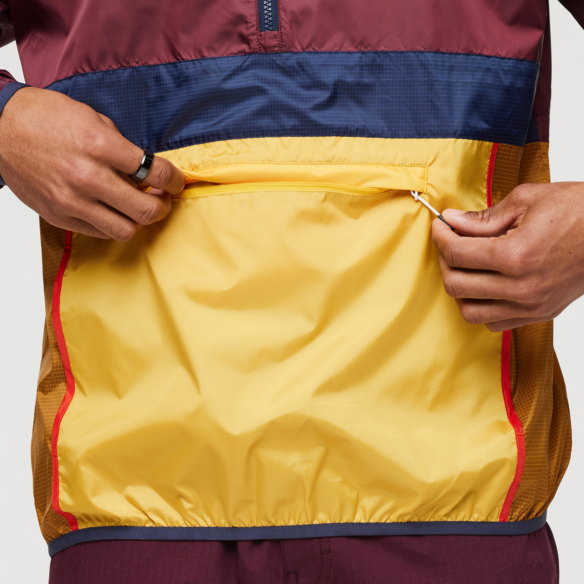 Teca Half Zip Windbreaker Men's - Image 18