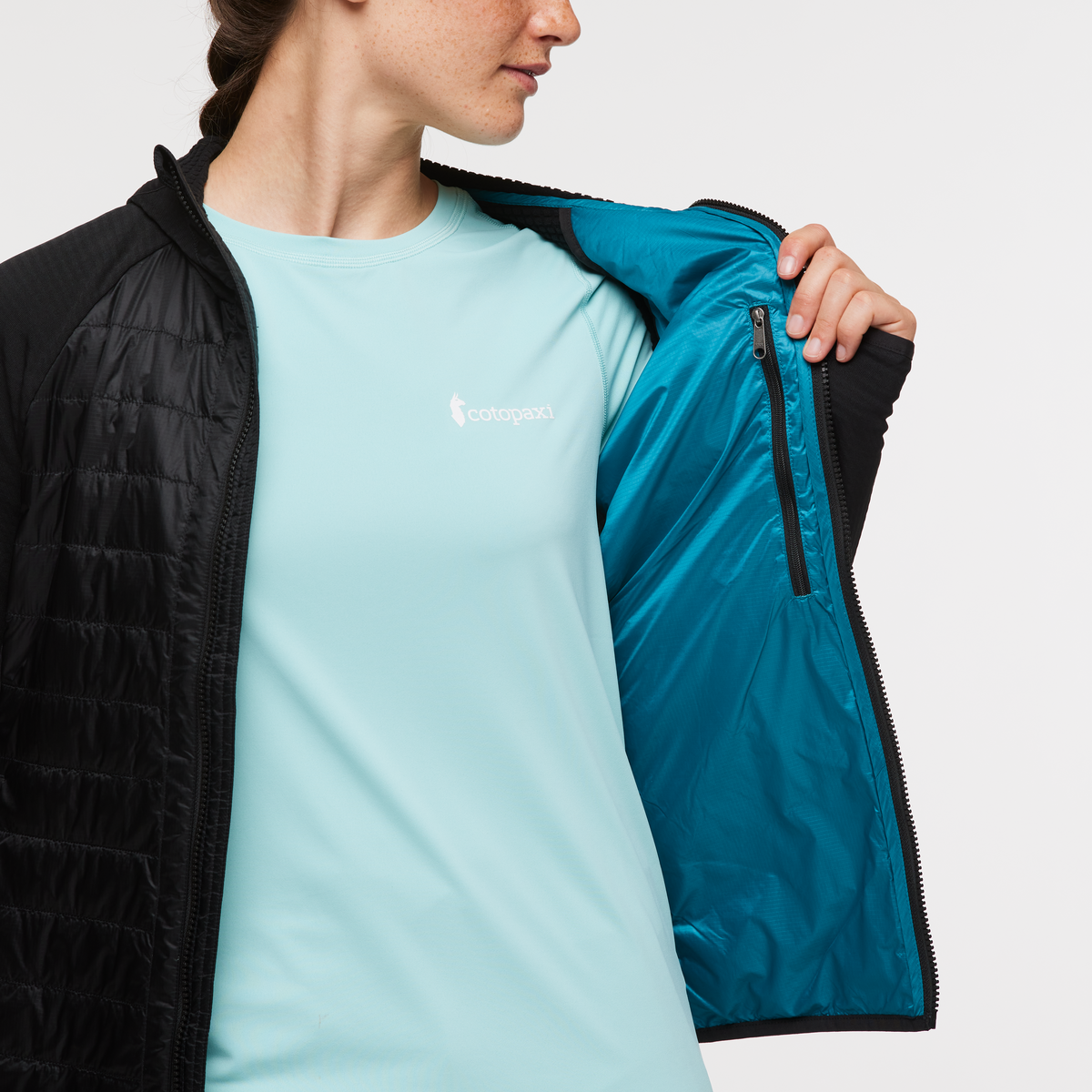 Capa Hybrid Insulated Hooded Jacket Women's - Image 37