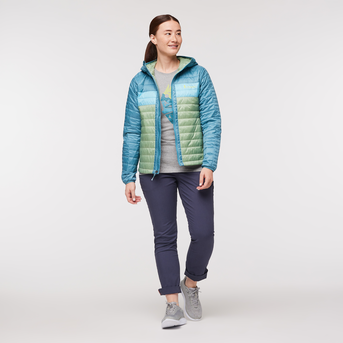 Alternative view of Capa Insulated Hooded Jacket   Women's