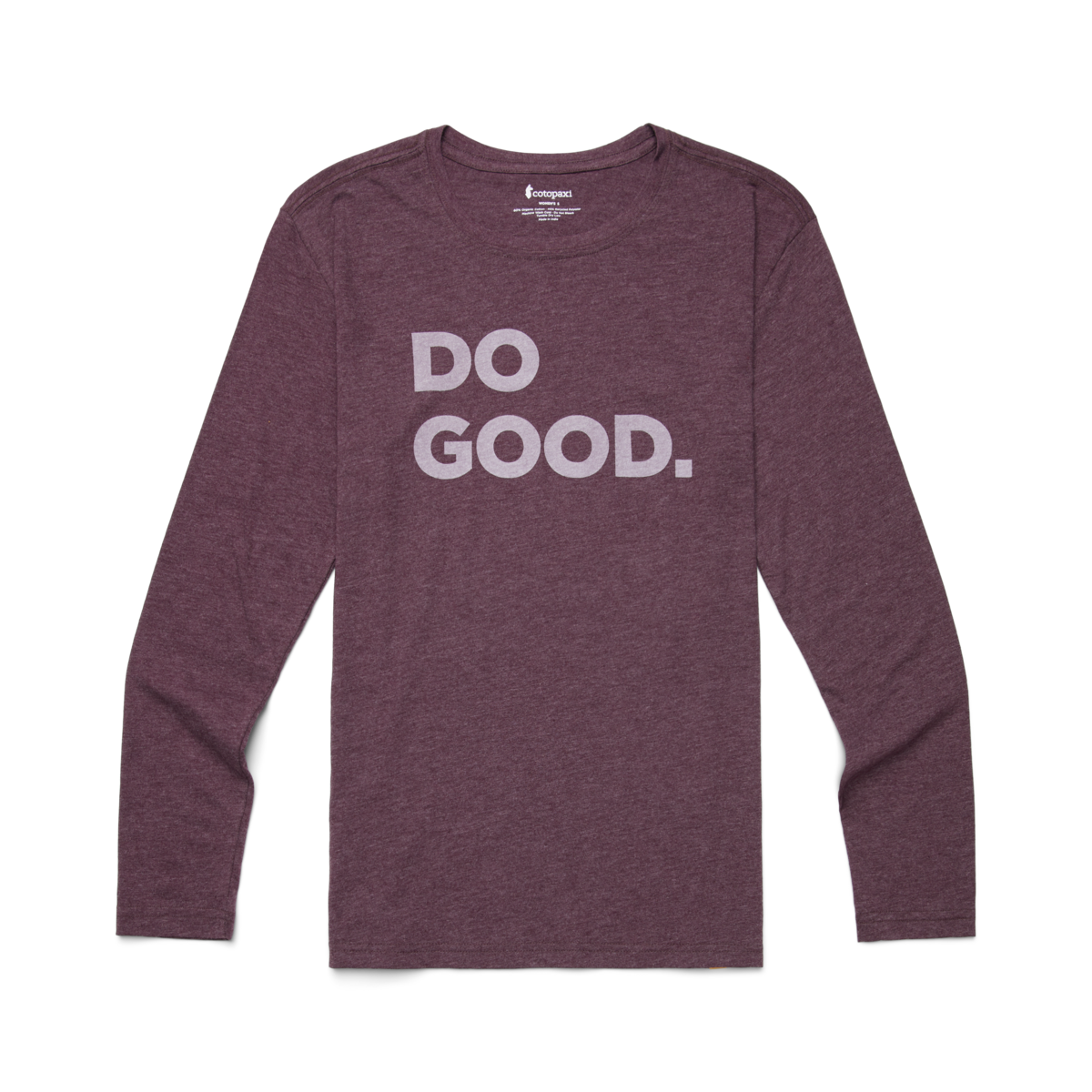 Do Good Long Sleeve T Shirt Women's - Image 25