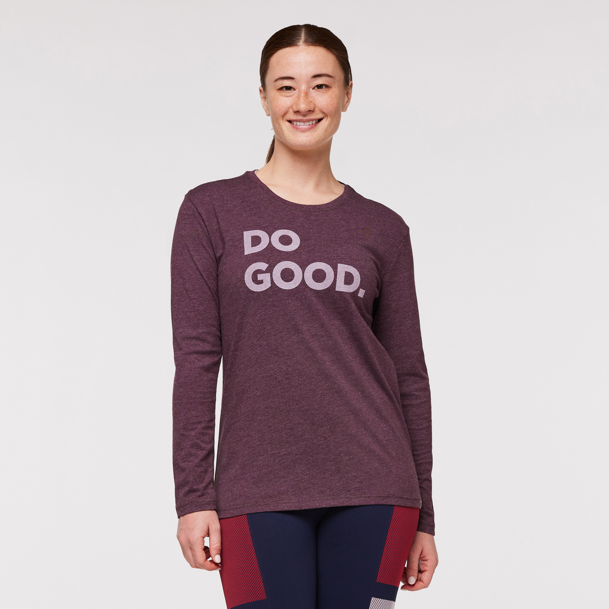 Do Good Long Sleeve T Shirt Women's - Image 20