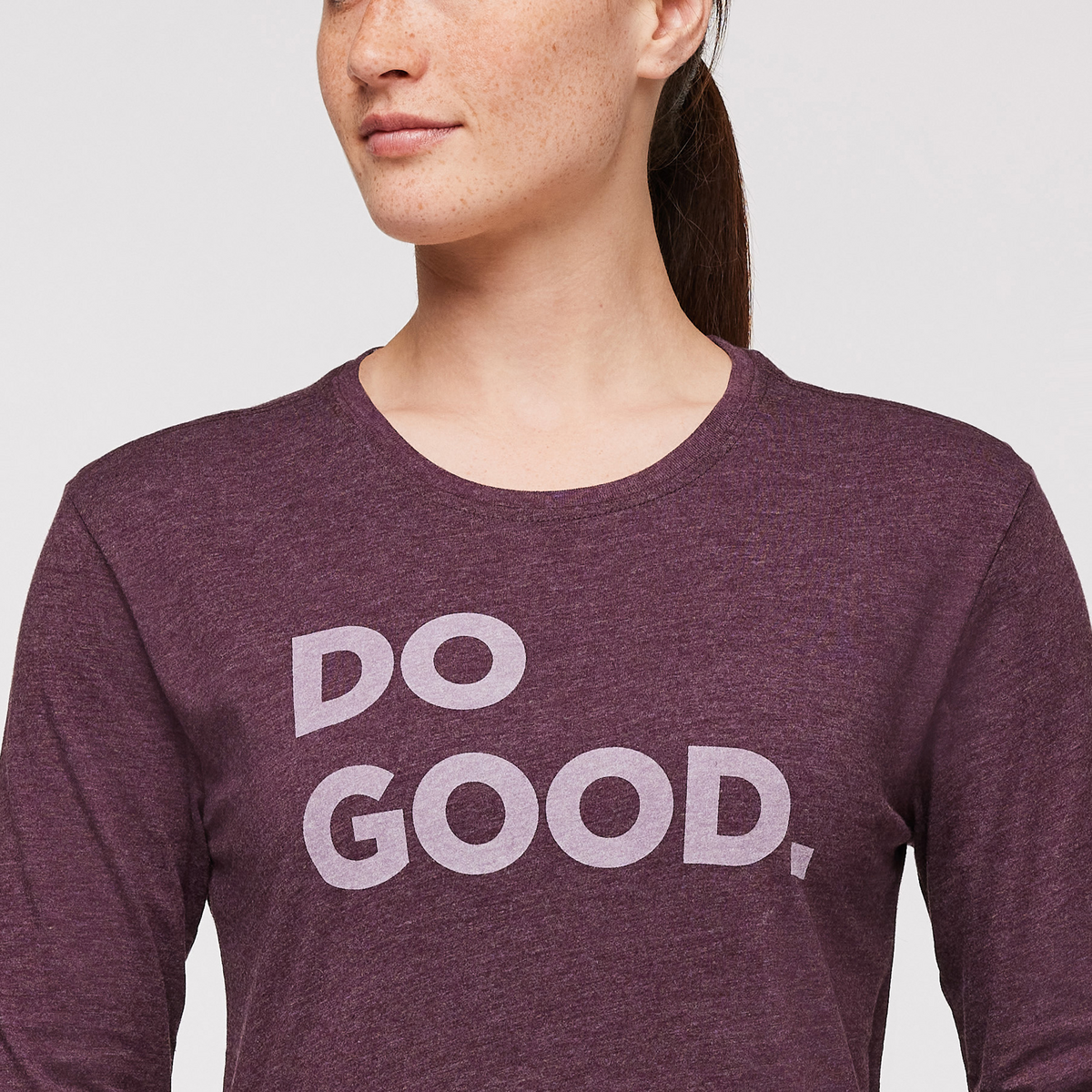 Do Good Long Sleeve T Shirt Women's - Image 24