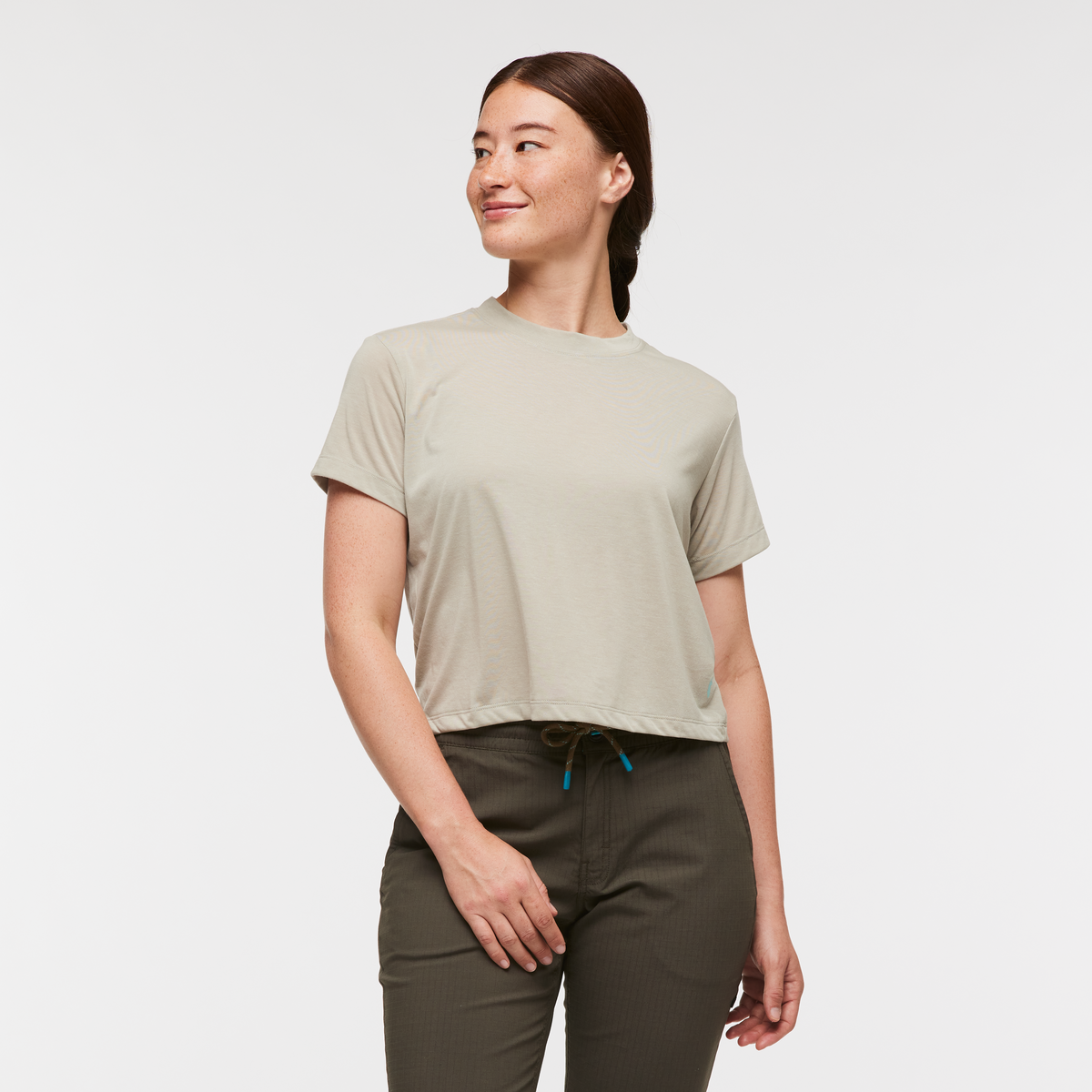 Paseo Travel Crop T Shirt Women's - Image 18