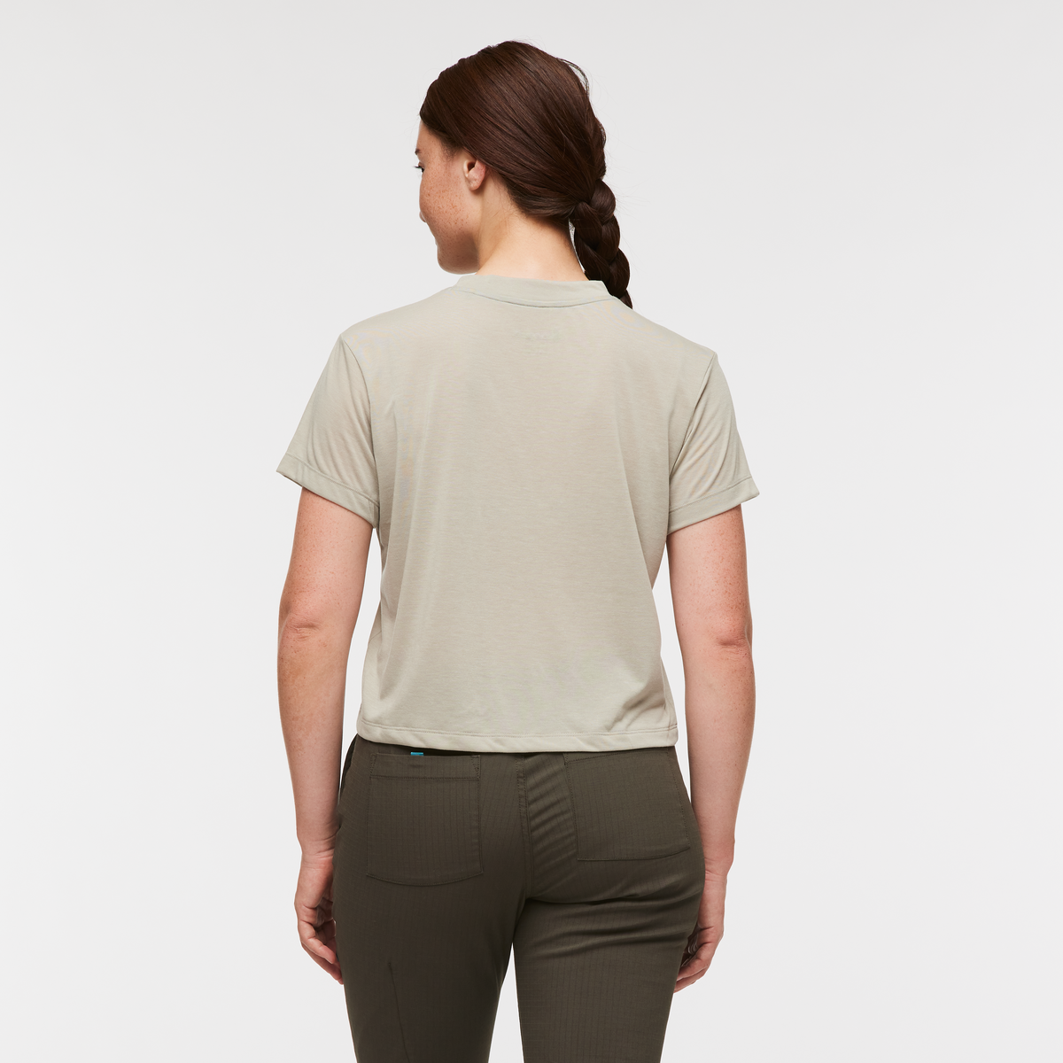 Paseo Travel Crop T Shirt Women's - Image 21
